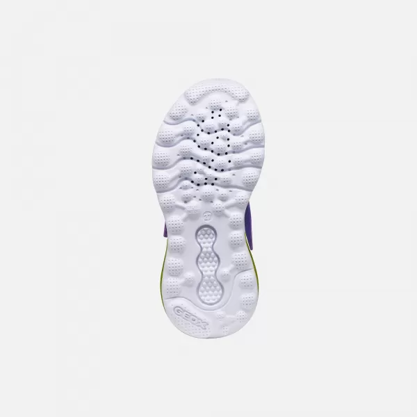  Mädchen-Sneaker GEOX ACTIVART ILLUMINUS J65LZA011CECN83A LILA 