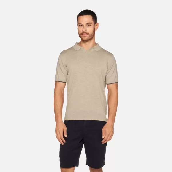  Herren-T-Shirt GEOX KNIT G012318 BEIGE 