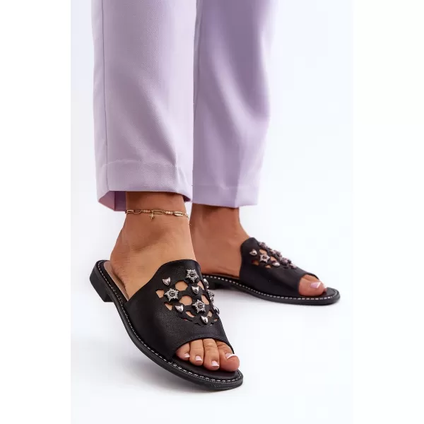  Damensandalen S.BARSKI KV27-063 SCHWARZ 