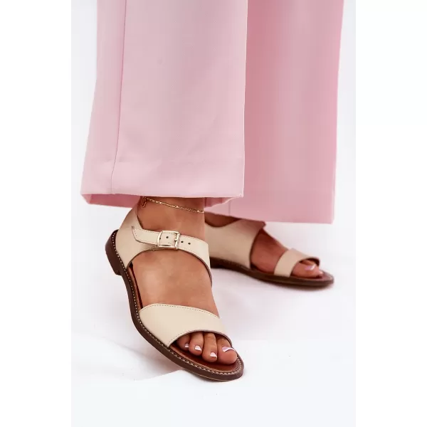  Damensandalen ZAZOO 3014 BEIGE 
