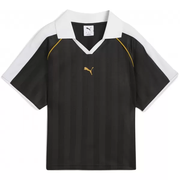  Funktions-T-Shirt für Damen PUMA T7 RELAXED FOOTBALL JERSEY 632157-01 PUMA SCHWARZ 