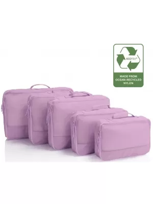 Koffer HEYS Ecotex Packing Cube 5 Pc Set FLIEDERBLÜTE