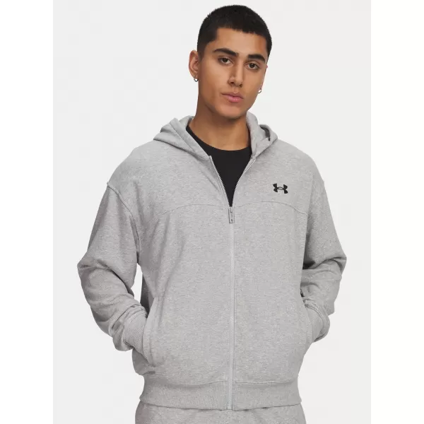  Herren-Sweatshirt UNDER ARMOUR RIVAL LW FZ 6009346-011 GRAU 