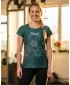 Premium-Weihnachts-T-Shirt für Damen ALTISPORT VOJ/ALWVN8TR06 GRÜN