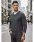 Herrenpullover DSTREET WX2316 HELLGRAU