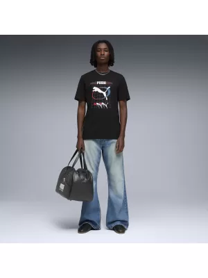 Herren-T-Shirt PUMA GRAPHIC TEE 691786_01 PUMA SCHWARZ