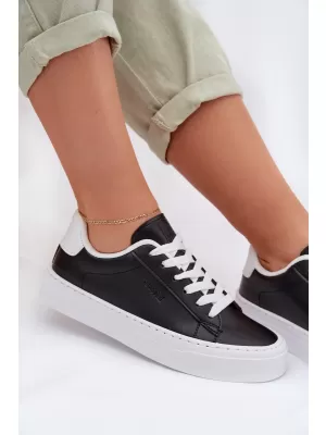 Damen-Sneaker BIG STAR TT274927 SCHWARZ Big Star Shoes
