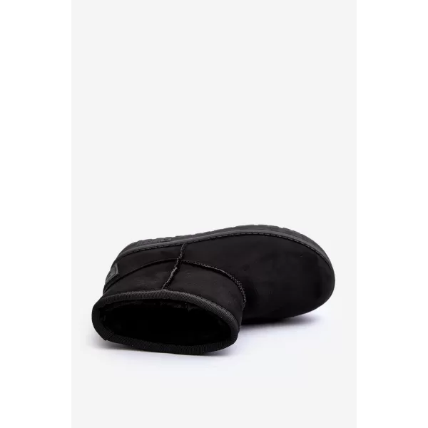  Kinder-Winterschuhe BIG STAR MM374054 SCHWARZ Big Star Shoes 
