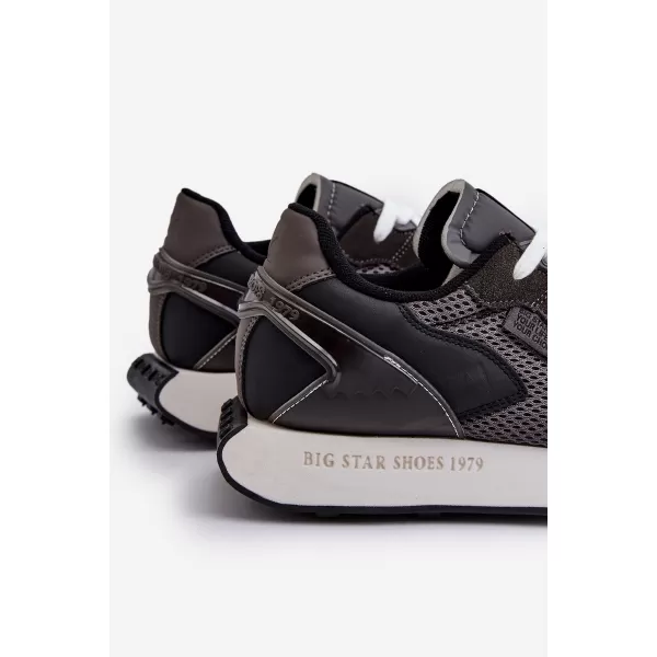  Herren-Sneaker BIG STAR NN174347 SCHWARZ Big Star Shoes 