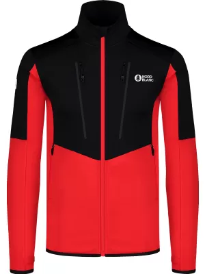 Powerfleece-Sweatshirt für Herren NORDBLANC GROAN NBWFM8282 ROT