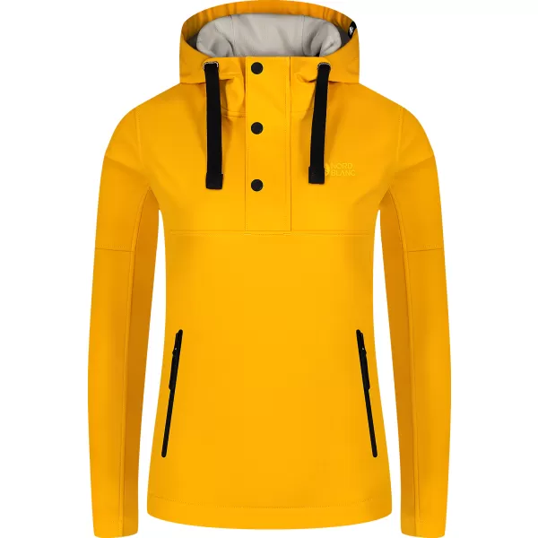 Softshelljacke für Damen NORDBLANC SHOAL NBSSL8341 BERNSTEIN 