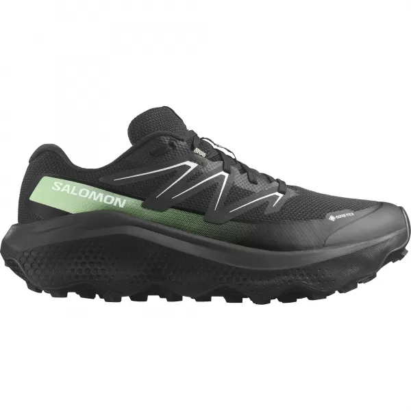  Herrenschuhe SALOMON ULTRA FLOW 2 GTX L47981400 SCHWARZ/SCHWARZ/PATINAGRÜN 