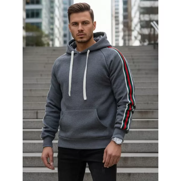  Herren-Sweatshirt DSTREET BX5938 GRAU 