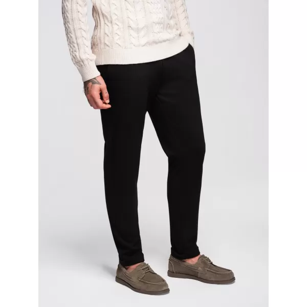  Herrenhosen OMBRE OM-PACP-0283 SCHWARZ 