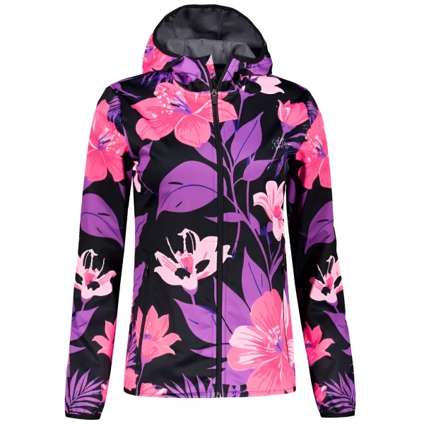  Premium-Softshelljacke für Damen ALTISPORT VOJ/ALW115JACK01 LILA/SCHWARZ 