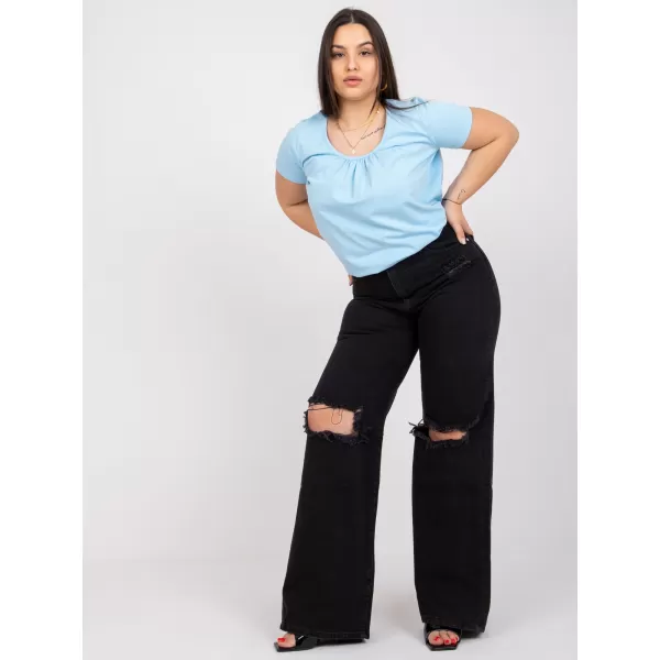  Damen-T-Shirt BASIC FEEL GOOD RV-TS-6320.85P HELLBLAU 
