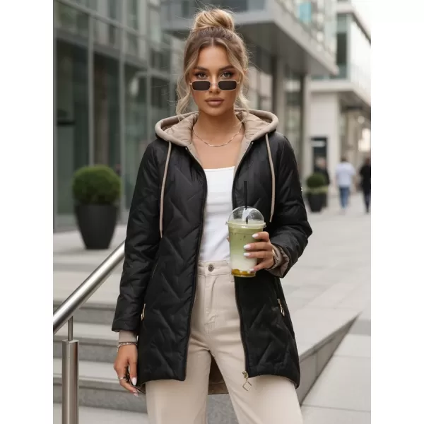  Damenjacke DSTREET TY5606 SCHWARZ 