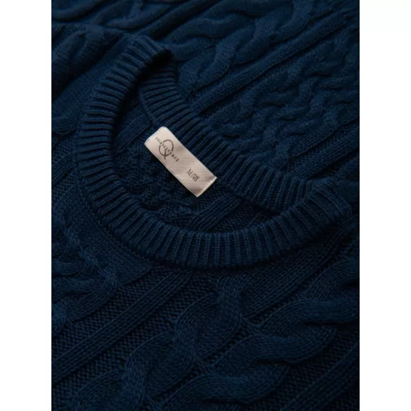  Herrenpullover OMBRE OM-SWSW-0173 MARINEBLAU 