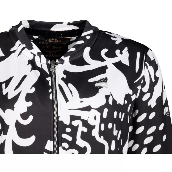  Damenjacke ALTISPORT HADARIT SCHWARZ/WEIß 