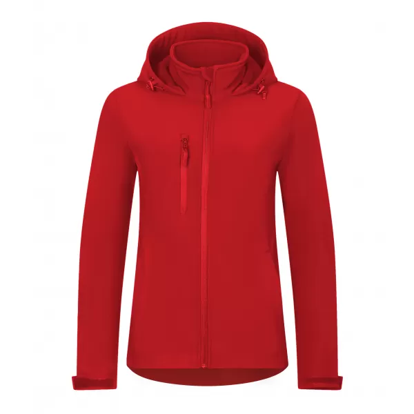  Softshelljacke für Damen ALTISPORT NoPrint NP/ALW945 ROT 