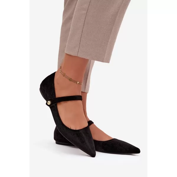  Ballerinas für Damen BOTO GISANNE 40573 SCHWARZ 