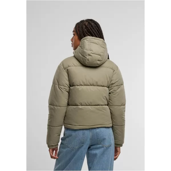  Damenjacke URBAN CLASSICS TB7587 BLASSES OLIVE 