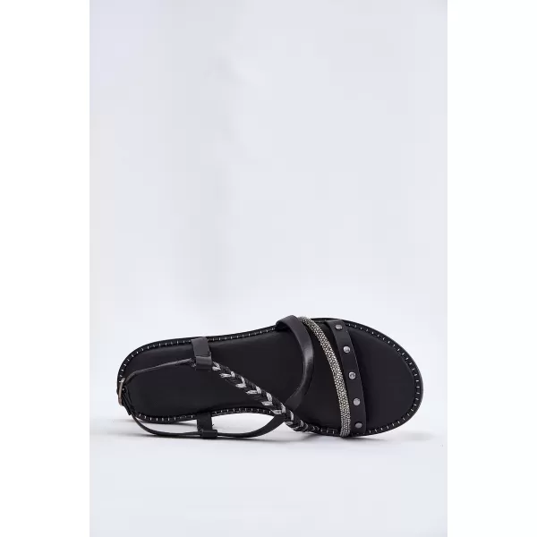  Damensandalen VINCEZA 17379 SCHWARZ 