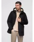 Herrenmantel OMBRE OM-JAPJ-0316 SCHWARZ