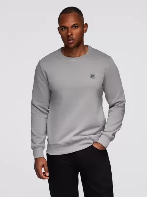 Herren-Sweatshirt OMBRE OM-SSNZ-0243 GRAU