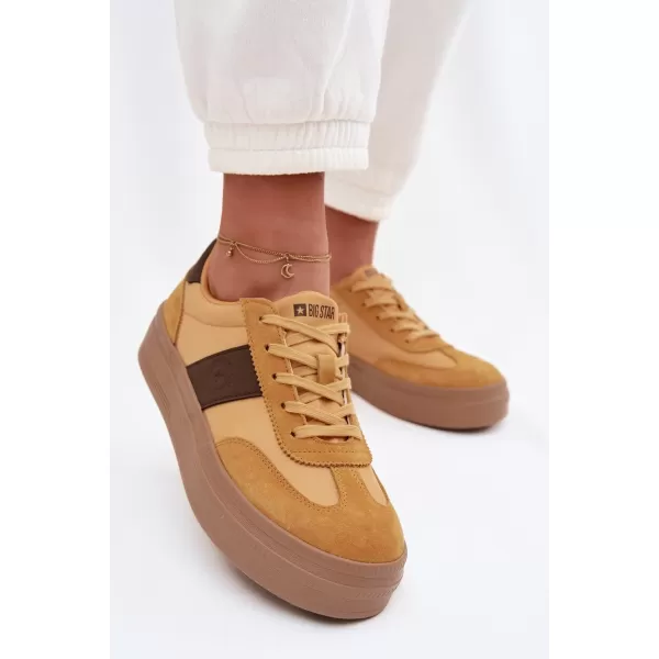  Damen-Sneaker BIG STAR TT274166 GELB Big Star Shoes 