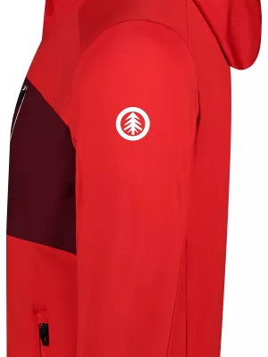 Powerfleece-Sweatshirt für Herren NORDBLANC BRACKEN NBWFM8286 ROT