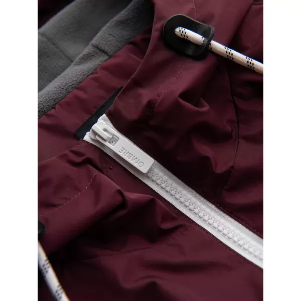  Herrenjacke OMBRE OM-JANP-0242 BURGUNDERGRAU 