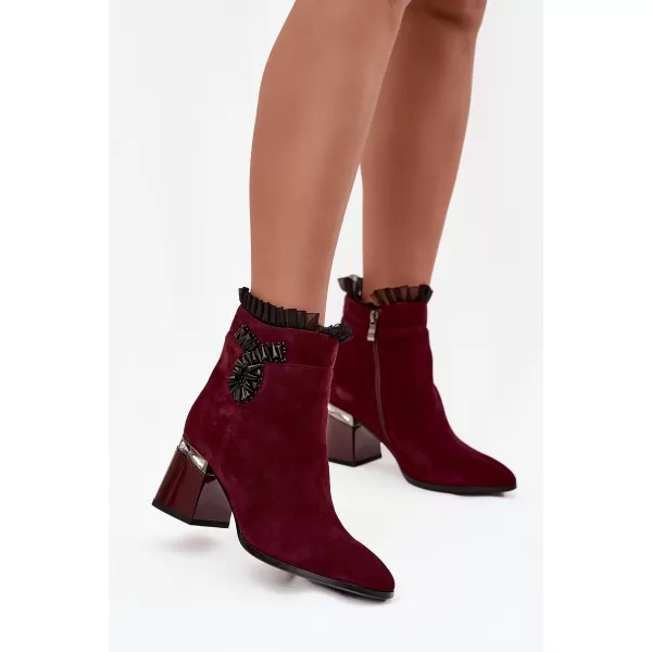  Damenschuhe D&A MR52-127 WEIN 