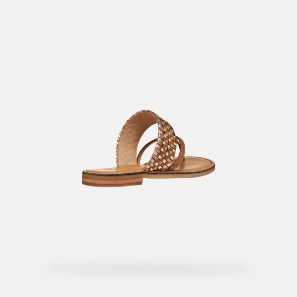 Damensandalen GEOX MADDALUSIAC G013192 BRAUN 