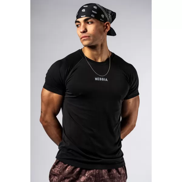  Nahtloses T-Shirt mit kurzen Ärmeln POWER 900 BLACK Nebbia 