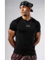 Nahtloses T-Shirt mit kurzen Ärmeln POWER 900 BLACK Nebbia