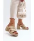 Damen-Flip-Flops ZAZOO 40373 BEIGE