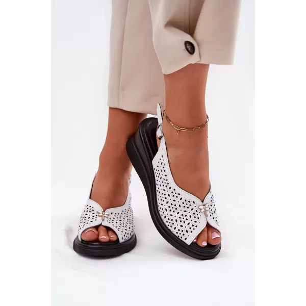  Damensandalen VINCEZA 79529 WEIß 