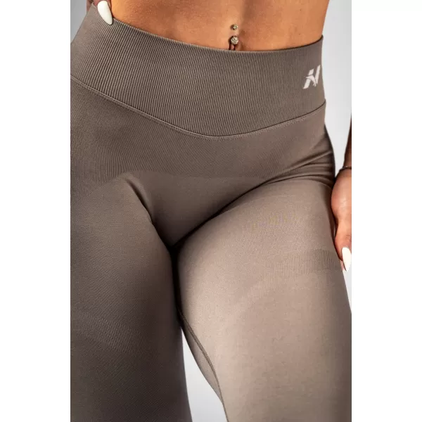  Push-up-Leggings mit hoher Taille POWER 888 HELLBRAUN ASCHE Nebbia 