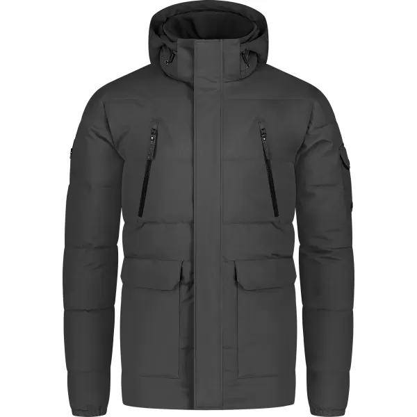  Herren-Winterjacke NORDBLANC FYRN NBWJM8257 GRAU 
