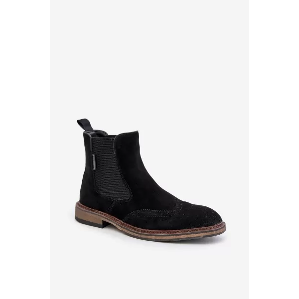 Herrenschuhe BIG STAR OO174192 SCHWARZ Big Star Shoes 