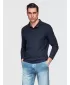 Herren-T-Shirt OMBRE OM-POBL-0162 MARINEBLAU