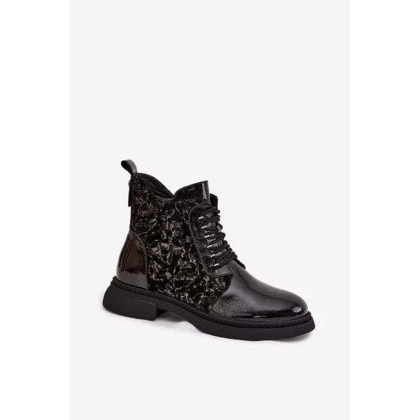  Damenschuhe D&A CR52-613 SCHWARZ 