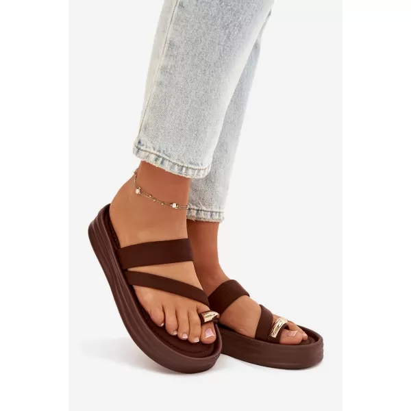  Damenhausschuhe BOTO FARIELLE 41284 BRAUN 