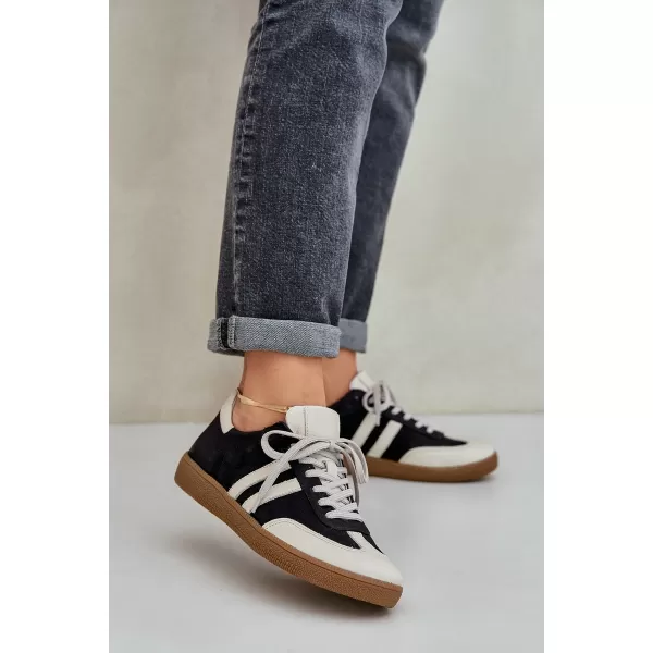  Damen-Sneaker ZAZOO N1068 SCHWARZ 