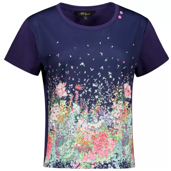  Damen-T-Shirt ALTISPORT HELINA DUNKELBLAU 
