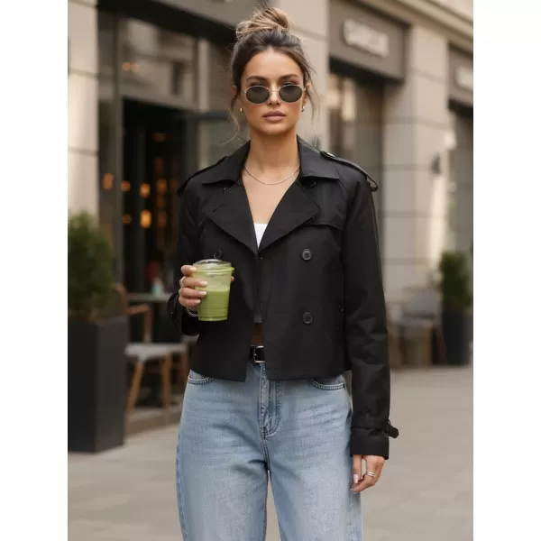  Damenmantel DSTREET NY0770 SCHWARZ 