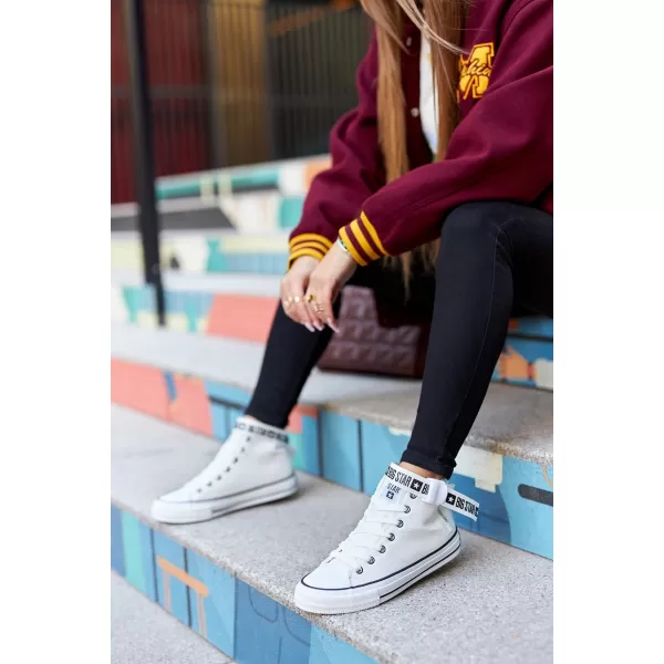  Damen-Sneaker BIG STAR GG274027 WEISS Big Star Shoes 