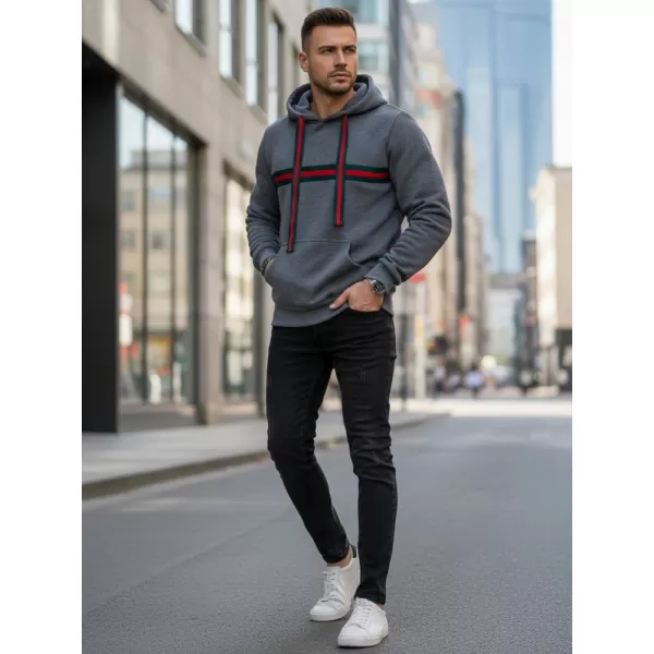  Herren-Sweatshirt DSTREET BX5937 GRAU 