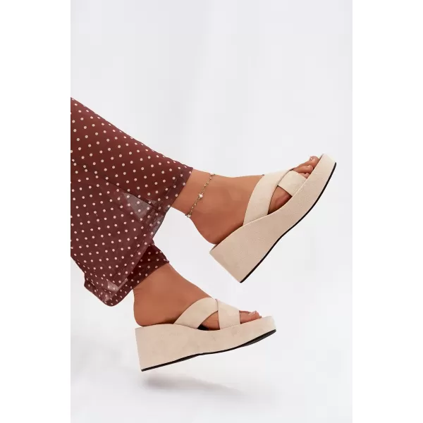  Damenhausschuhe BOTO CALORINE 41357 BEIGE 